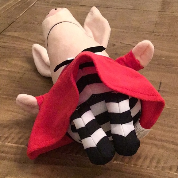 OLIVIA THE PIG Red Dress 15" Plush Toy Kohl's Cares Plush - Picture 3 of 11